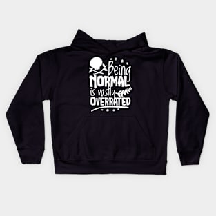 Being Normal is Vastly Overrated Halloweentown Quote Movie Kids Hoodie